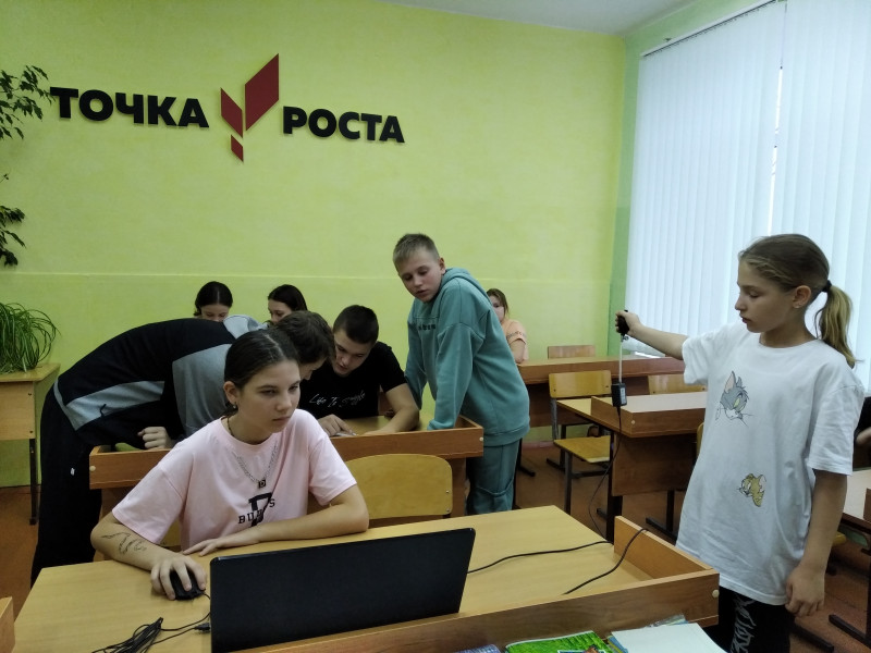 День открытых дверей в центре "Точка роста".